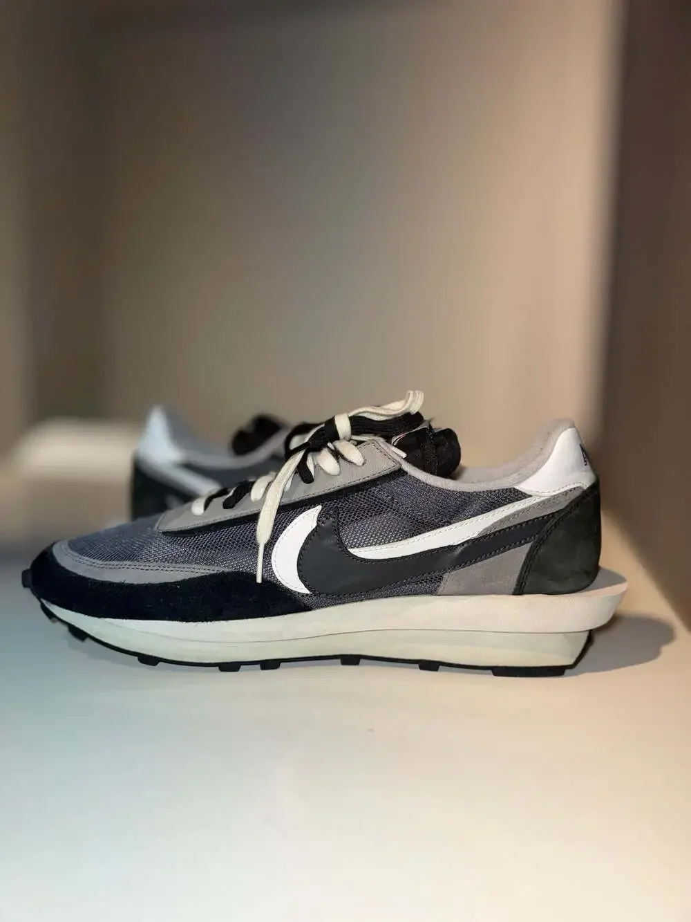 Nike x sacai LDWaffle Black Anthracite Size 14 BV0073-001